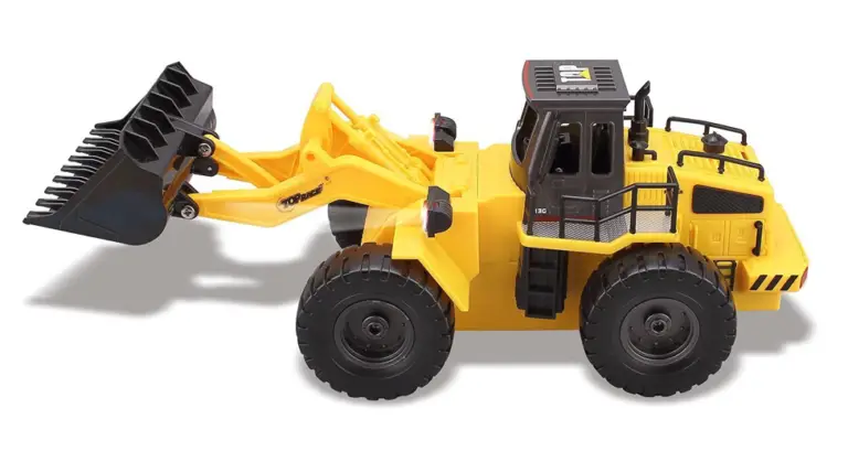 top race 10 channel full functional remote control front loader construction tractor